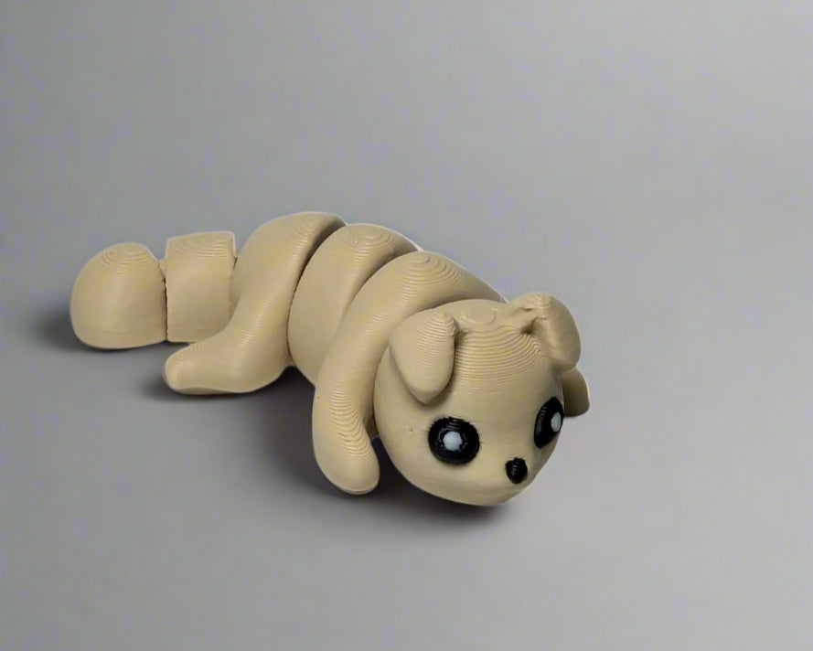 Dog Jiggle Pet Mini Flexi Animal Looking Right