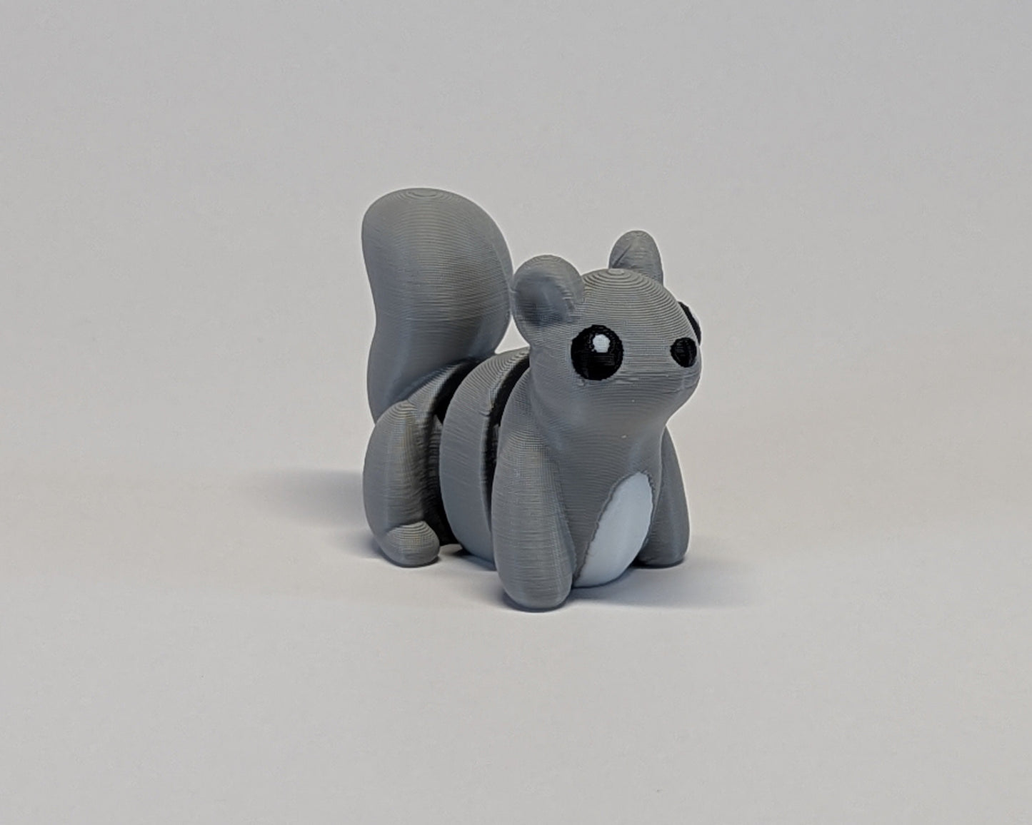 Jiggle Pet Squirrel Front Facing Three Quarter View