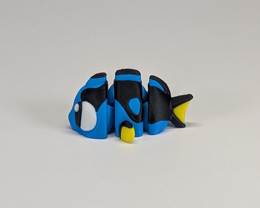 Blue Tang Cute Critter Looking Left