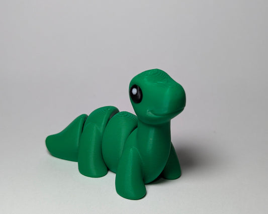 Brontosaurus Jiggle Pet Mini Flexi Animal