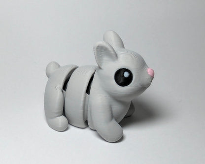 Bunny Jiggle Pet Looking Right Mini Flexible Animal