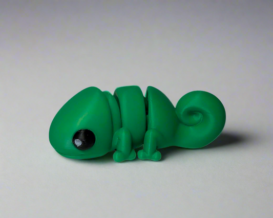 Chameleon Jiggle Pets Mini Flexi Animal