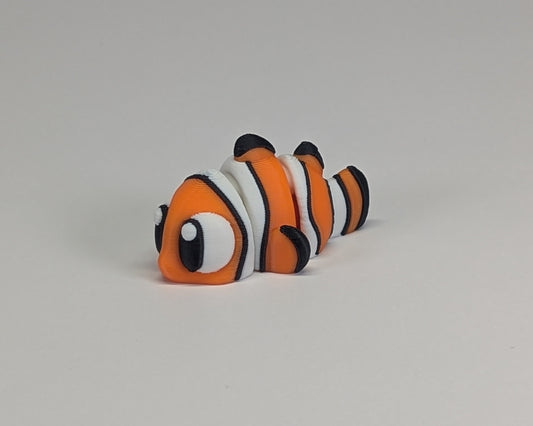 Clownfish Cute Critter Facing Left Forward