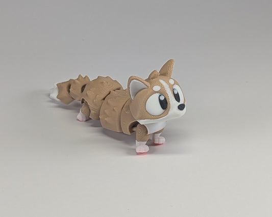 Corgi Cute Critter Left Side Angled View