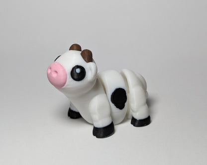 Cow Jiggle Pet Mini Flexi Animal