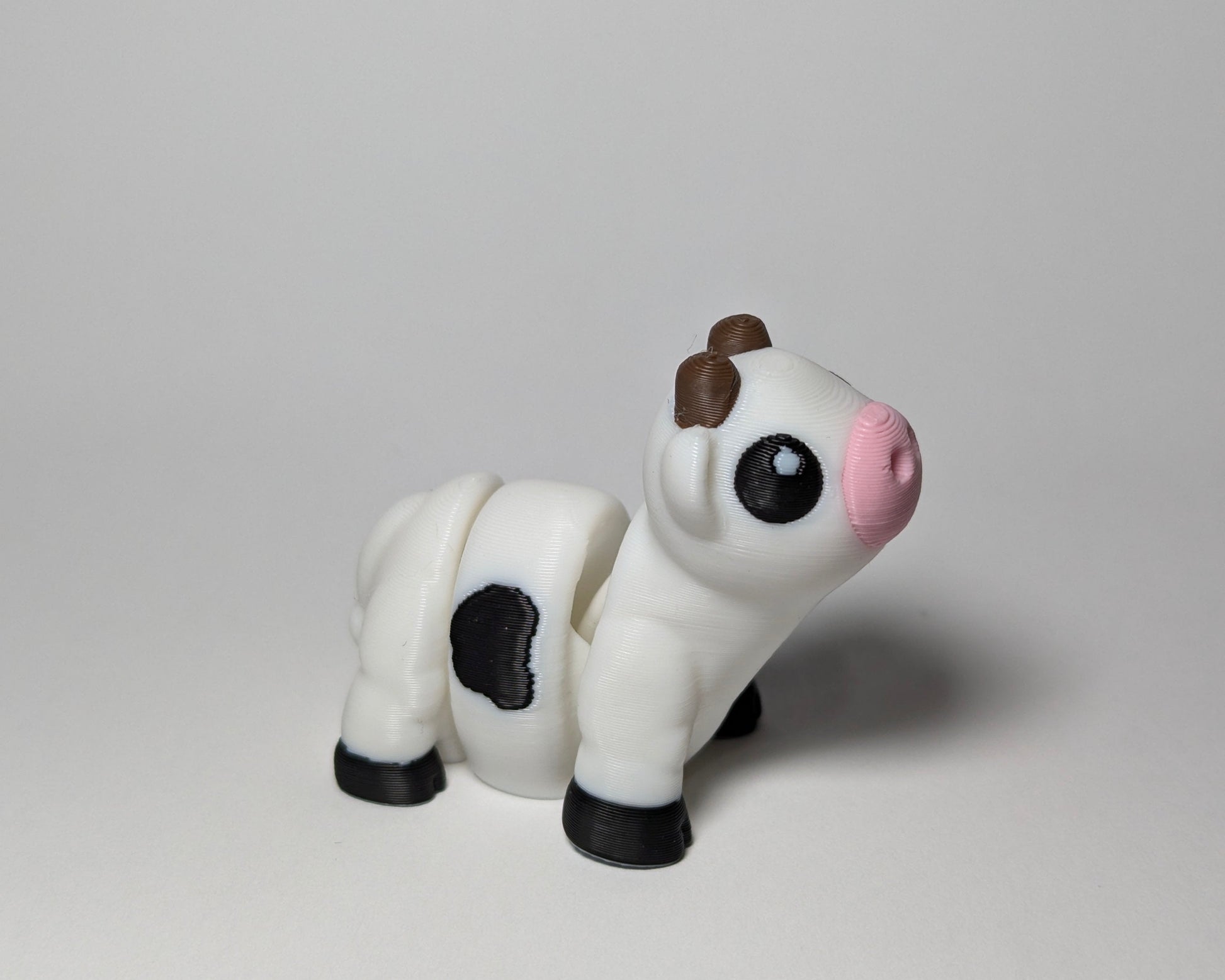 Cow Jiggle Pet Mini Flexi Animal