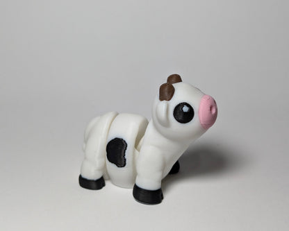 Cow Jiggle Pet Mini Flexi Animal