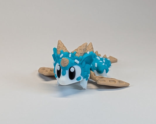Cuties - Little Creature - Ice Cream Dragon Facing Forward