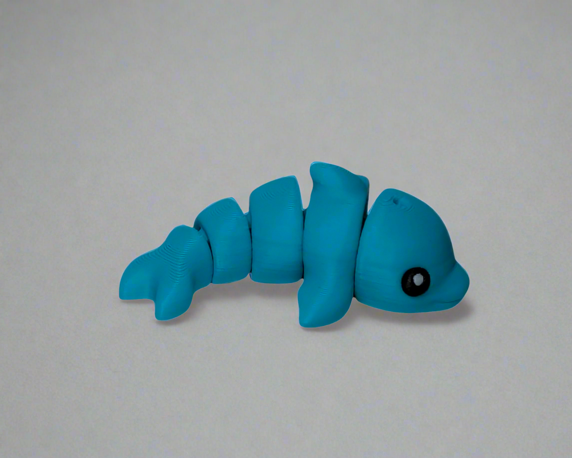 Dolphin Jiggle Pet Mini Flexi Animal