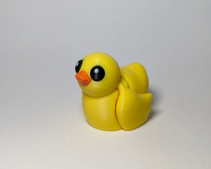 Duck Jiggle Pet Mini Flexi Animal Looking Left