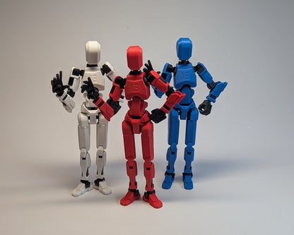 Dummy 13 Red White Blue