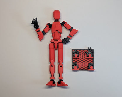 Dummy 13 Red With Hands Kit