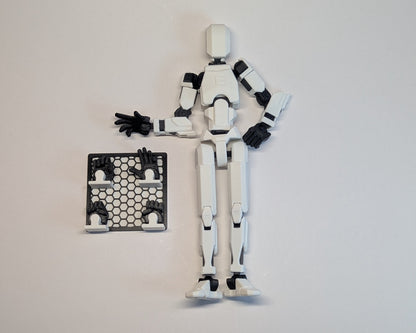 Dummy 13 White With Hands Kit