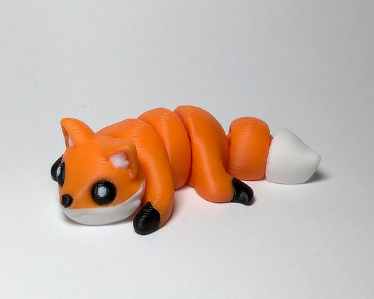 Fox Jiggle Pet Mini Flexi Animal Facing Left