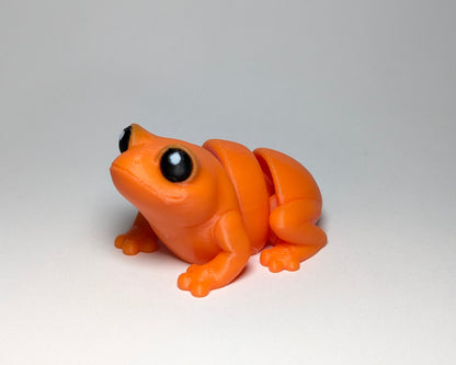 Frog Jiggle Pet Mini Flexi Animal Looking Left