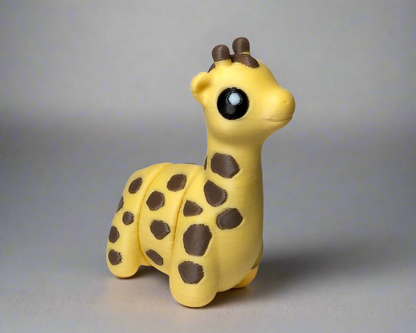 Giraffe Jiggle Pet Mini Flexi Animal Facing right