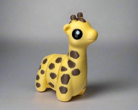 Giraffe Jiggle Pet Mini Flexi Animal Facing right
