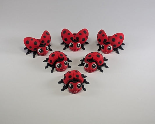 Group of Ladybugs by Flexi Factory