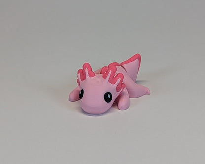 Jiggle Pet Axolotl Facing Camera Right