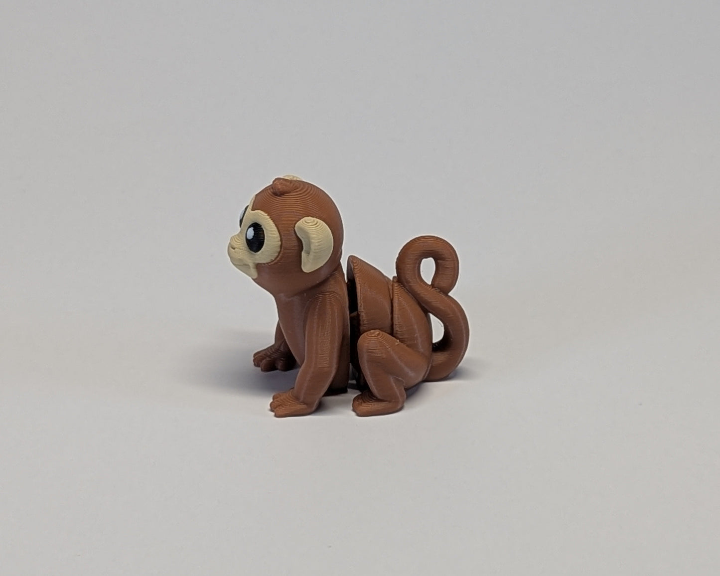 Jiggle Pet Monkey Left Facing View
