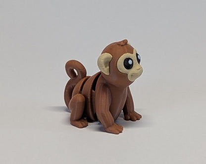 Jiggle Pet Monkey Right Side View