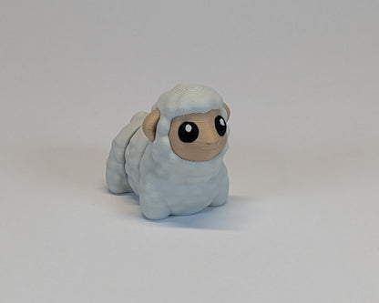 Jiggle Pet Sheep Facing Right Forward