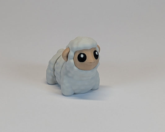 Jiggle Pet Sheep Facing Right Forward