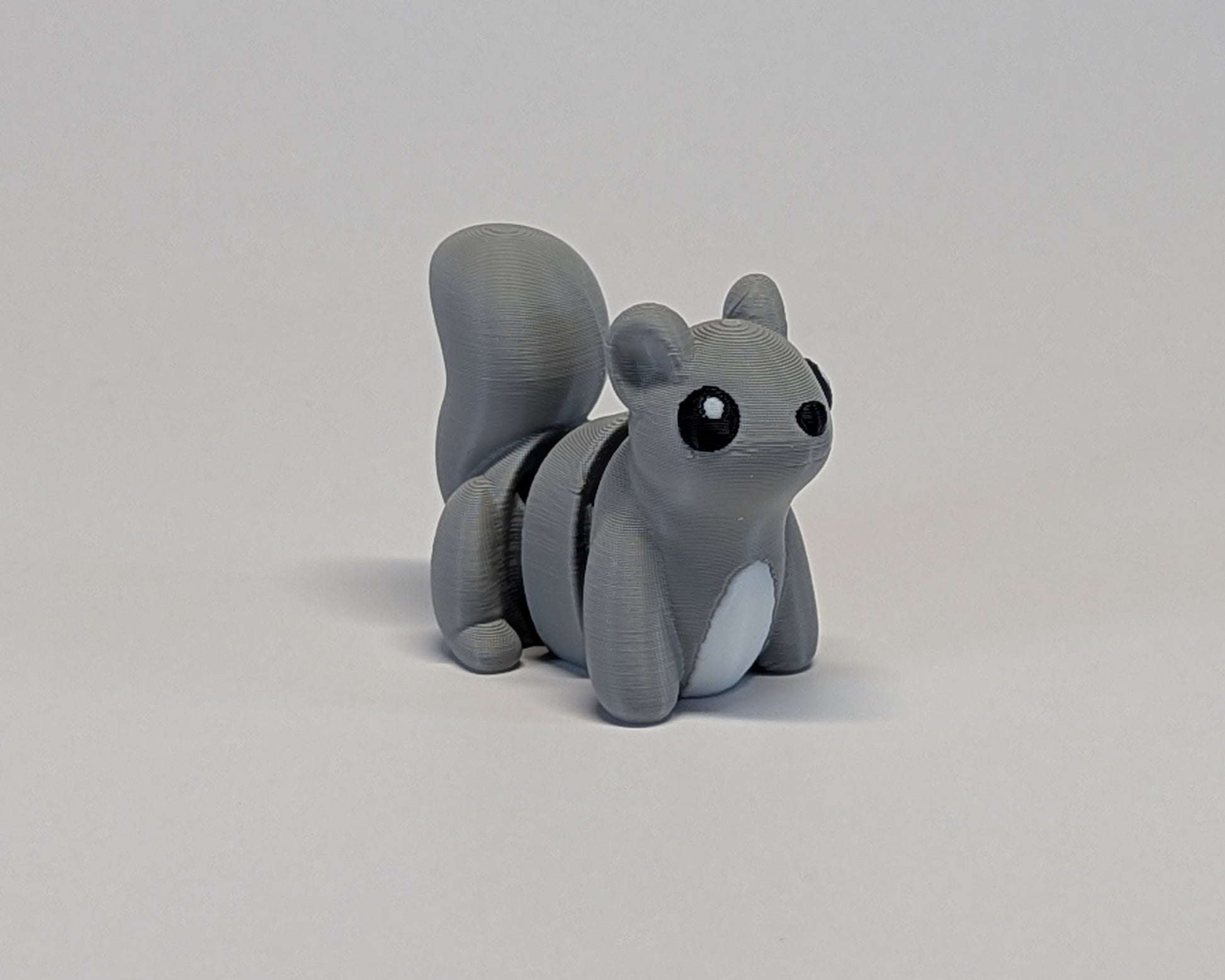 Jiggle Pet Squirrel Front Facing Three Quarter View