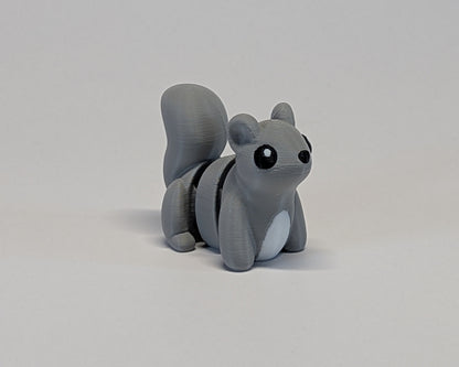 Jiggle Pet Squirrel Front Facing Three Quarter View