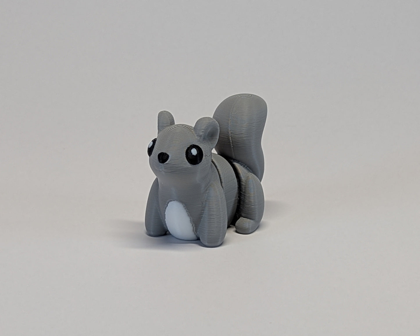 Jiggle Pet Squirrel Front Looking At Camera