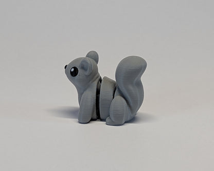 Jiggle Pet Squirrel Side View