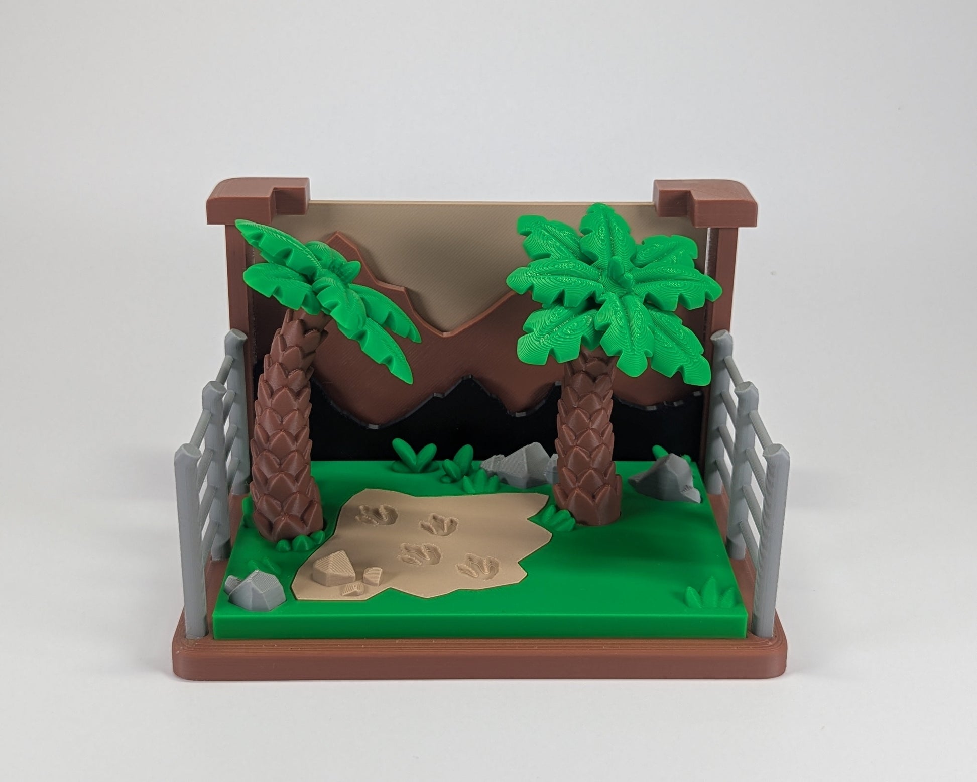 Jurassic World Tiny Habitat Empty front View