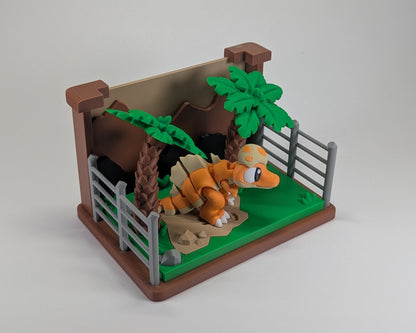 Jurassic World Tiny Habitat With Dino