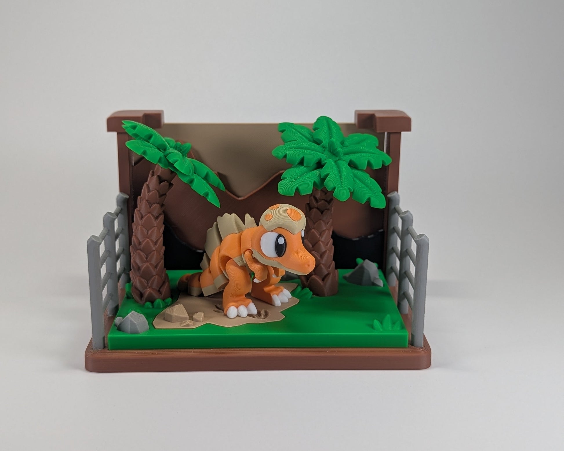 Jurassic World Tiny Habitat With Dino front View