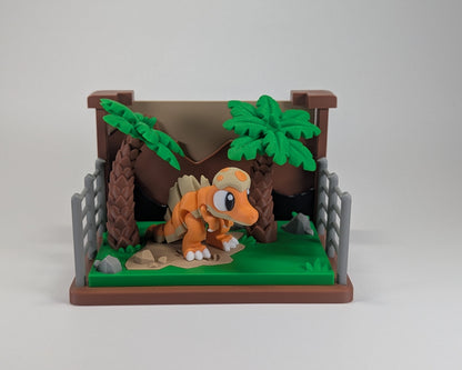 Jurassic World Tiny Habitat With Dino front View