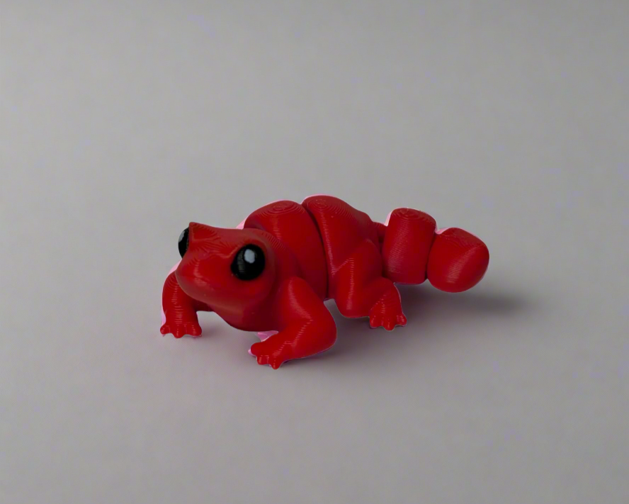 Lizard Jiggle Pet Mini Flexi Animal Looking Left