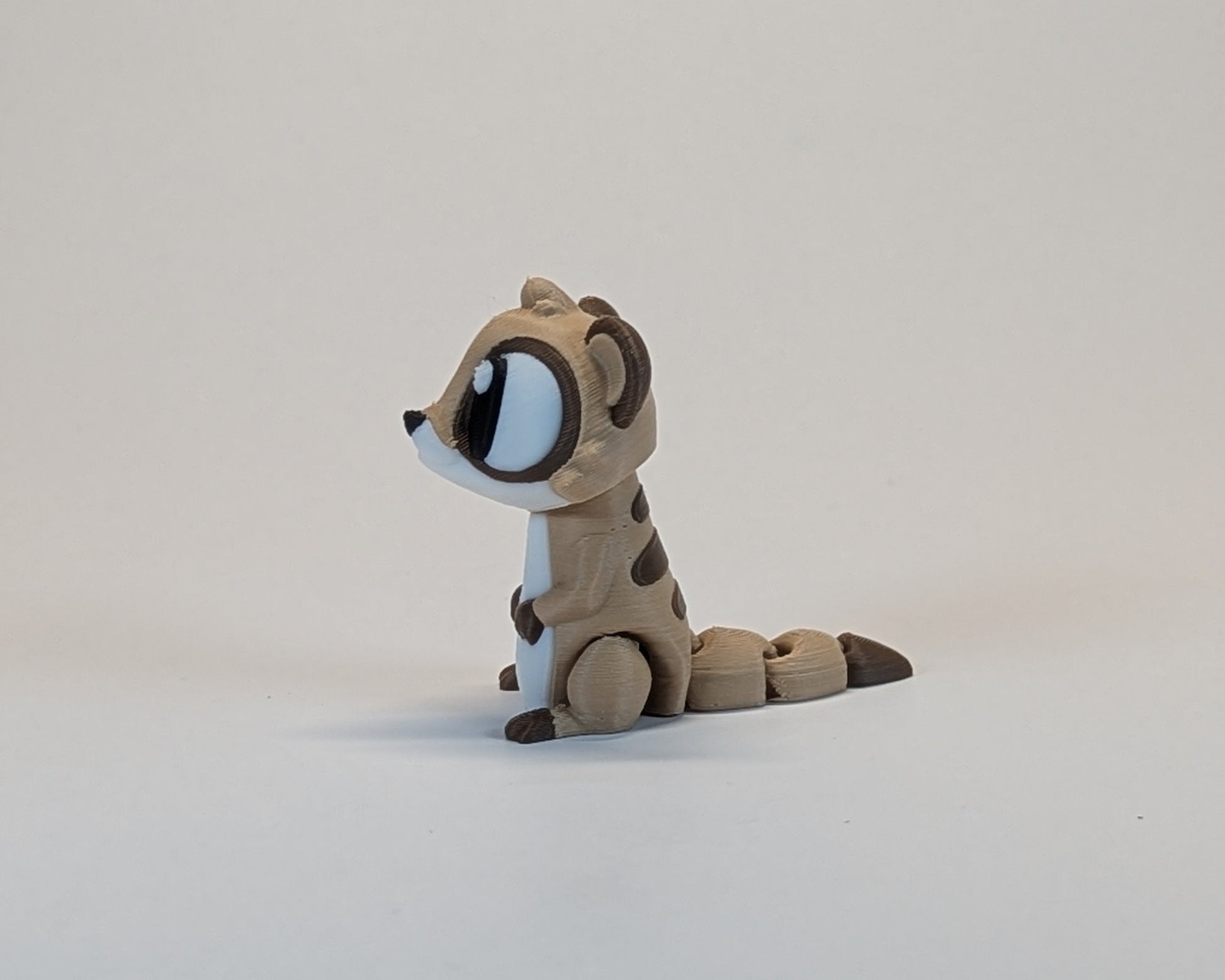 Single Meerkat Cute Critter Looking right