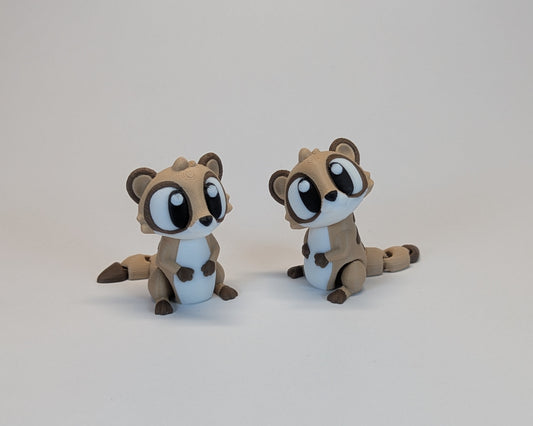A pair of Meerkat cute critters looking at you