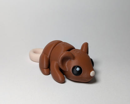 Mouse Jiggle Pets Mini Flexi Animal Facing Right