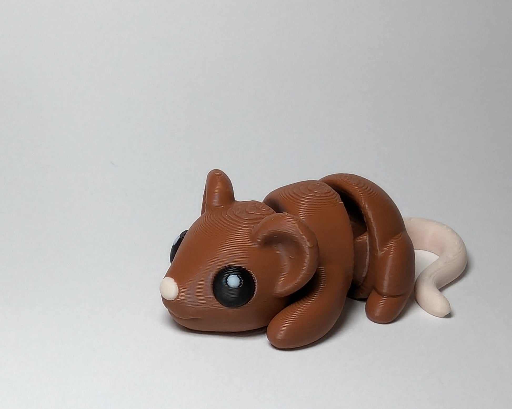 Mouse Jiggle Pets Mini Flexi Animal Facing Left