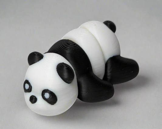 Panda Jiggle Pet Mini Flexi Animal Facing Lett