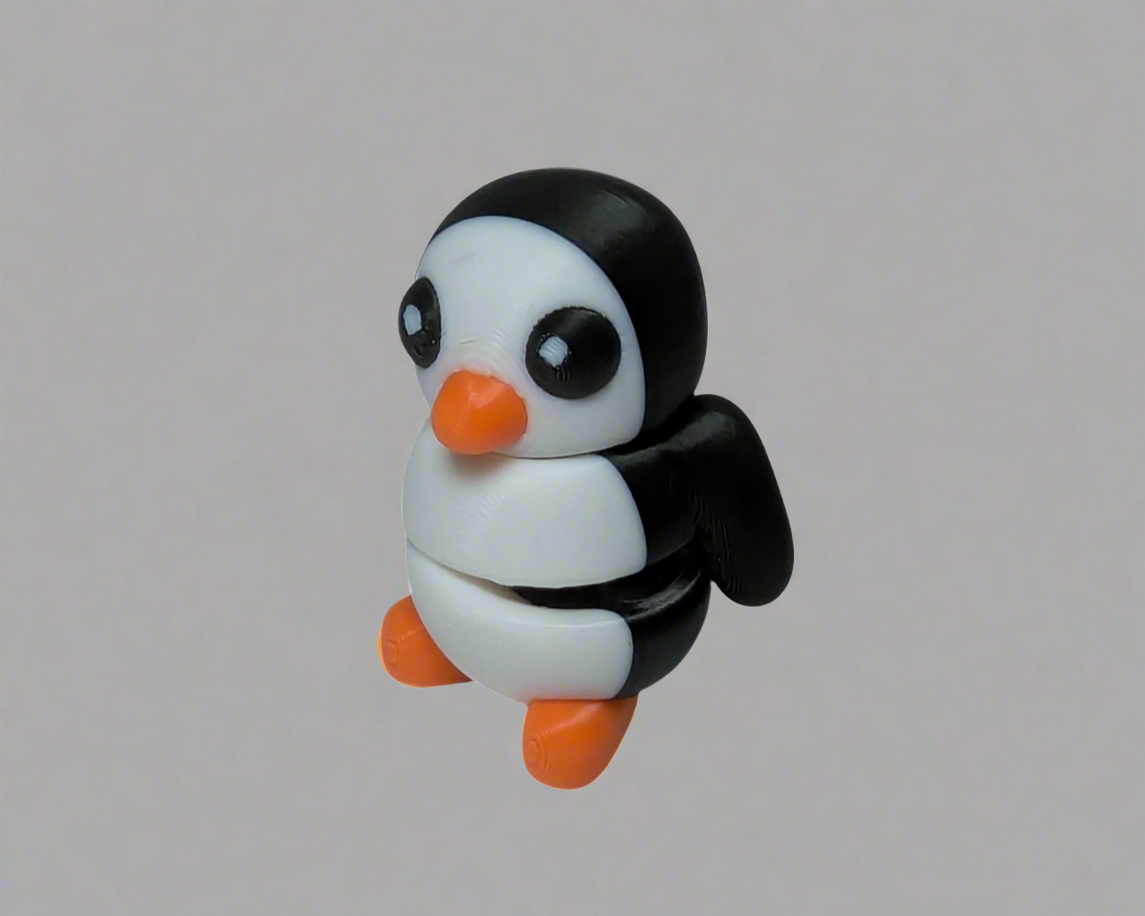  Penquin Jiggle Pets Mini Flexi Animal 