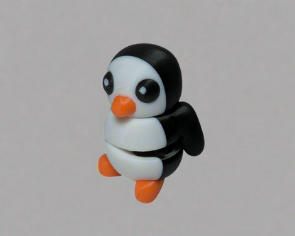  Penquin Jiggle Pets Mini Flexi Animal 