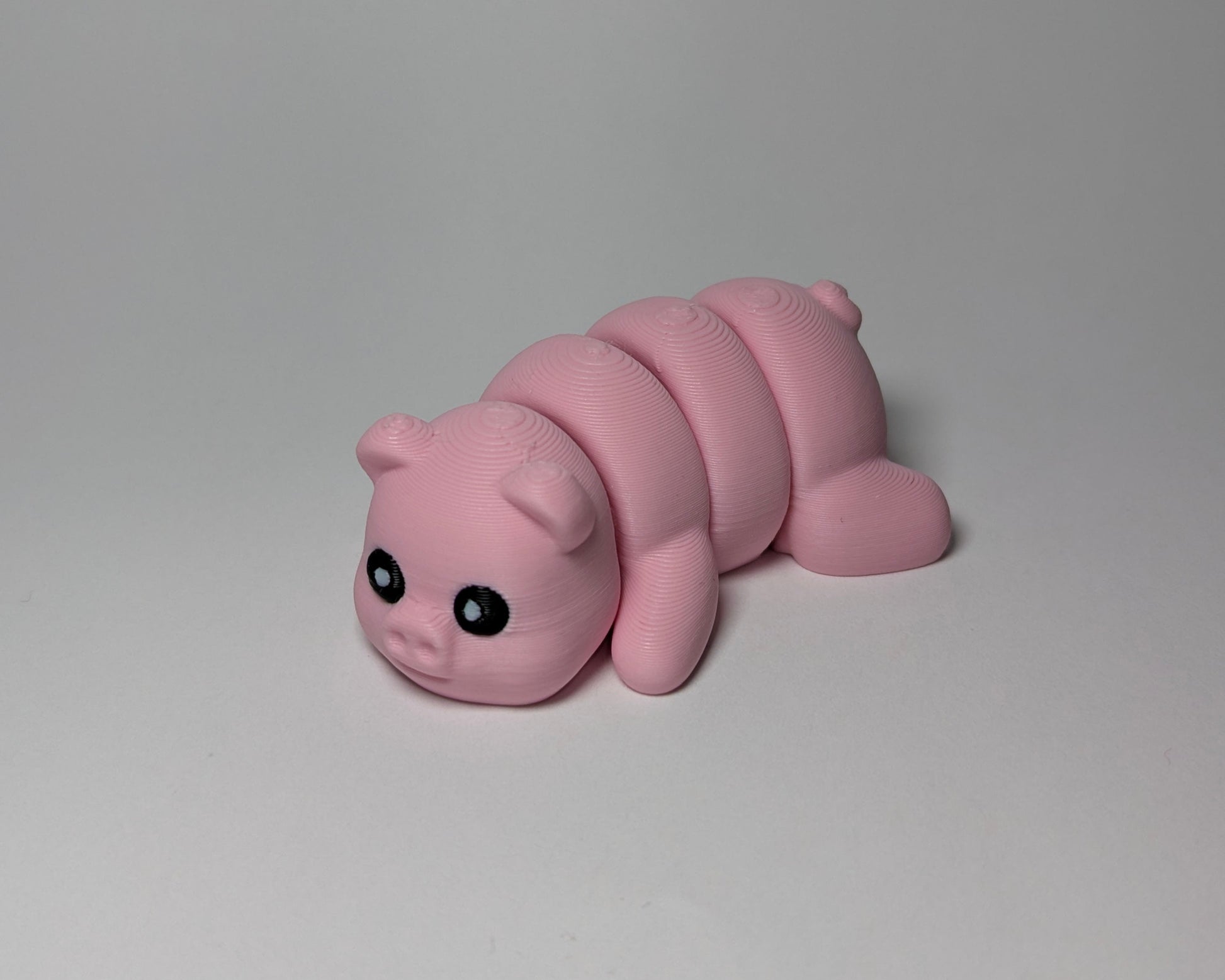 Pig Jiggle Pets Mini Flexi Animal facing left