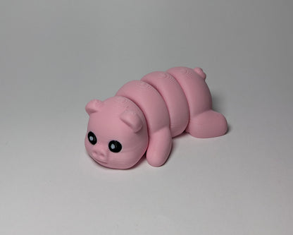Pig Jiggle Pets Mini Flexi Animal facing left