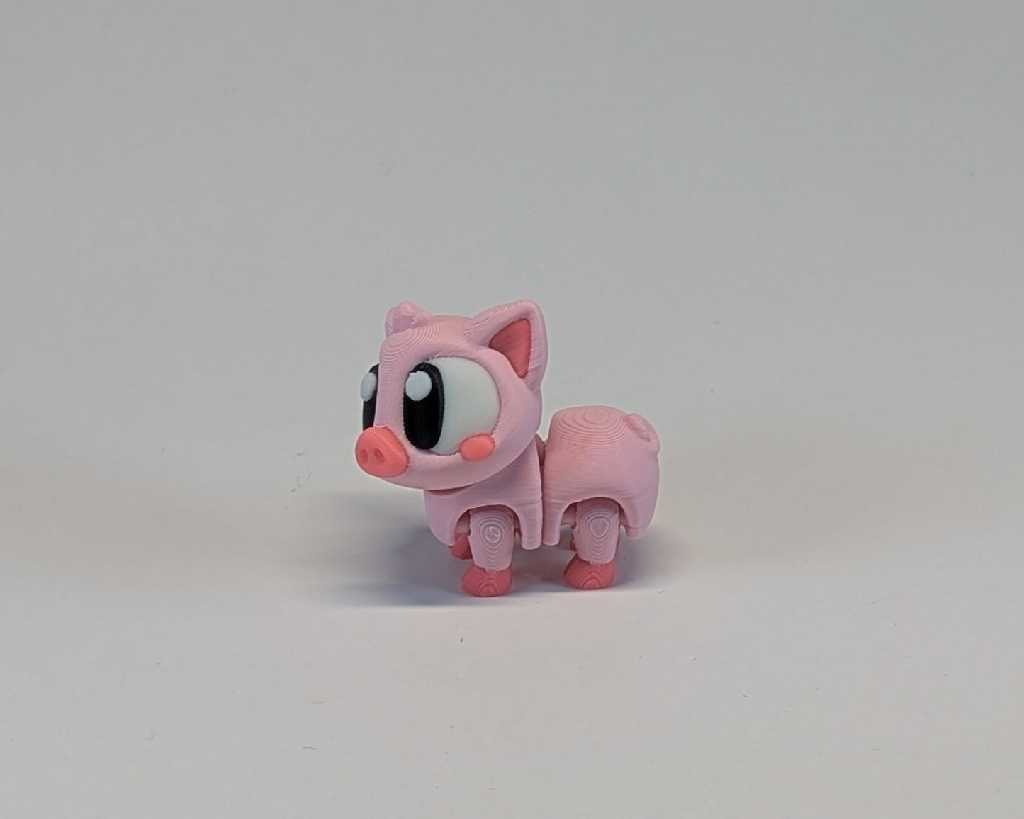 Pig Cute Critter Looking Left