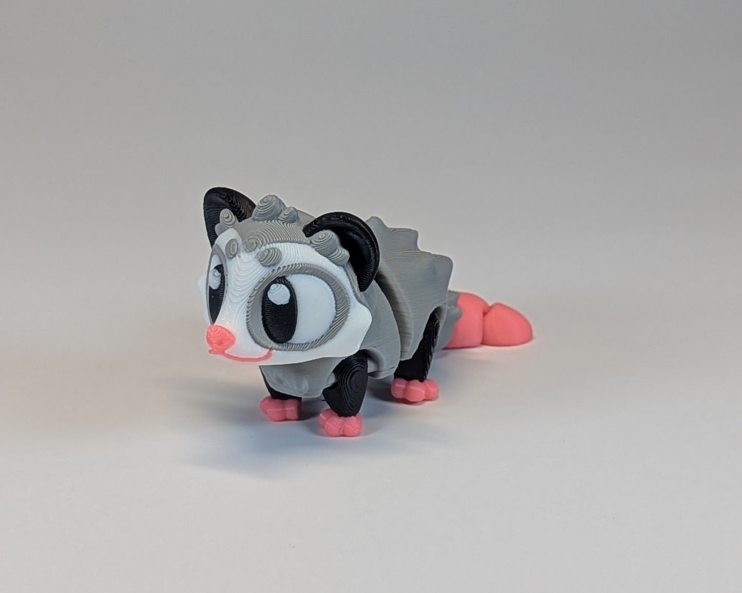 Possum Cute Critter Standing Facing Left