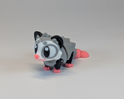 Possum Cute Critter Standing Facing Left