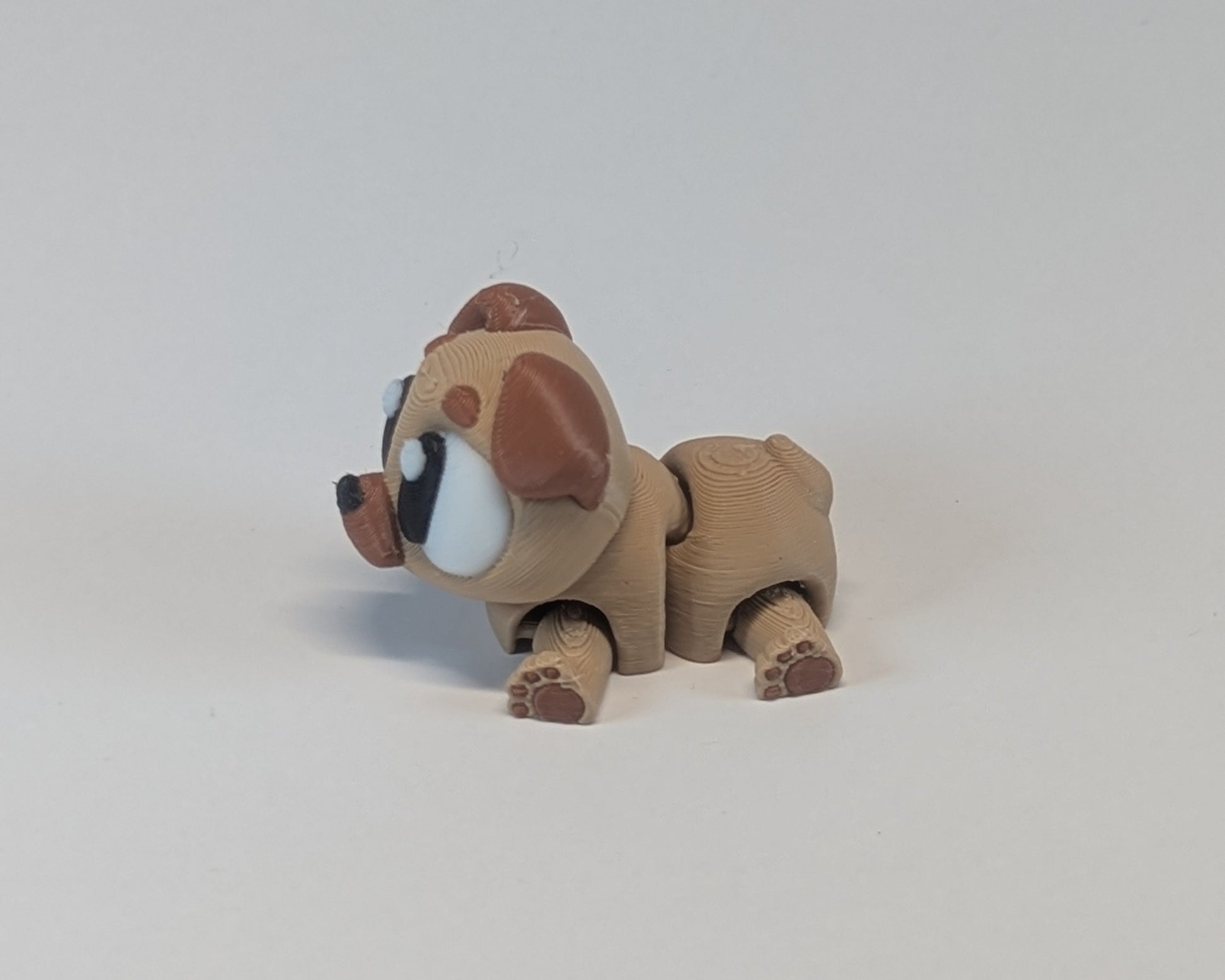 Pug Cute Critter sideways