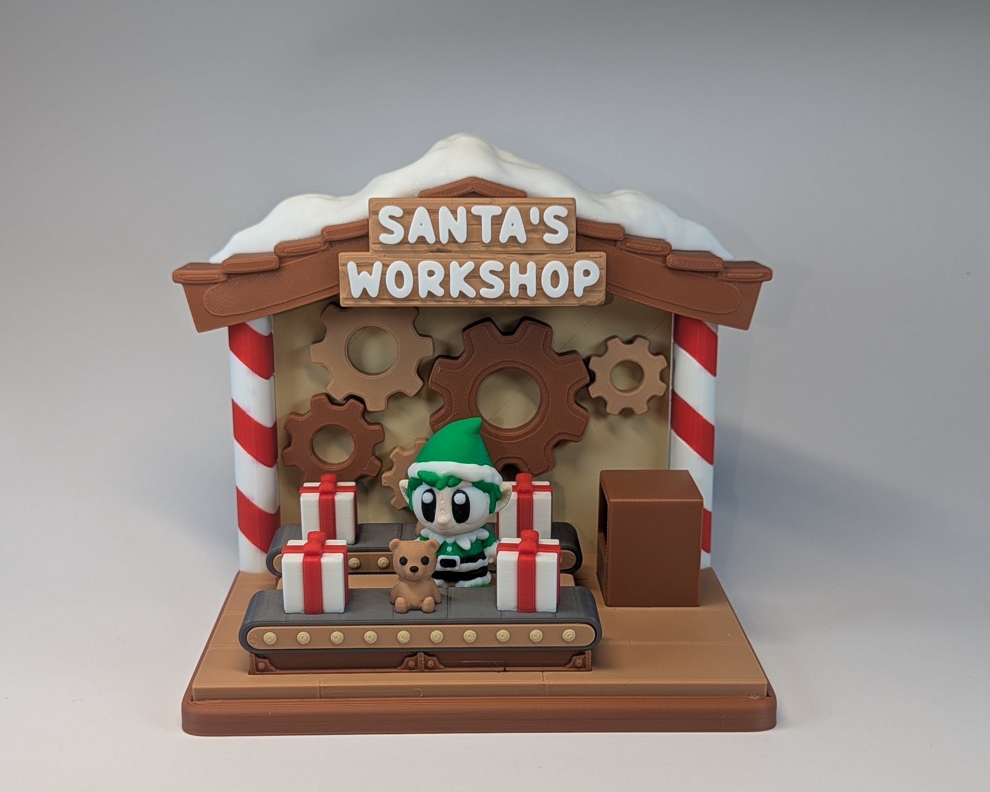 Santa's Workshop with Elf